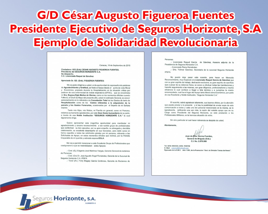 Carta  Seguros Horizonte S.A